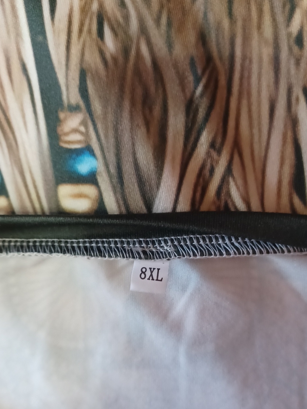 Native American Tribal Style Long Sleeve Crewneck Stretch Knit Graphic Top Plus - Picture 2 of 15